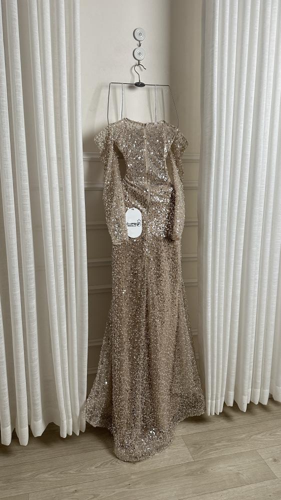Maram dress 2 beautiful on the hands, fabric glitter Korean elegant