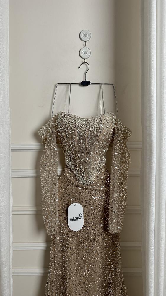 Maram dress 2 beautiful on the hands, fabric glitter Korean elegant