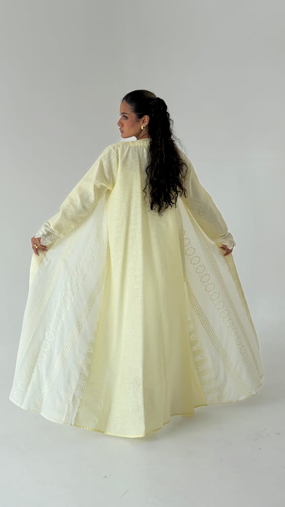 عباية بتر يلو | Butter Yellow💛