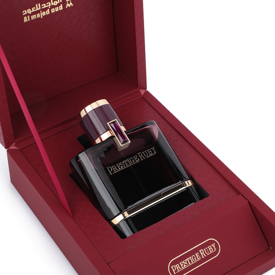 عطر برستيج الماجد للعود روبي او دو بارفان - 100 مل