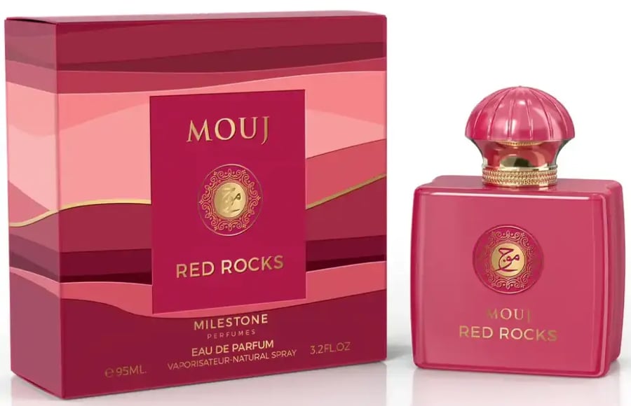 عطر موج ريد روكس ميلستون او دي بارفيوم للنساء - 95 مل