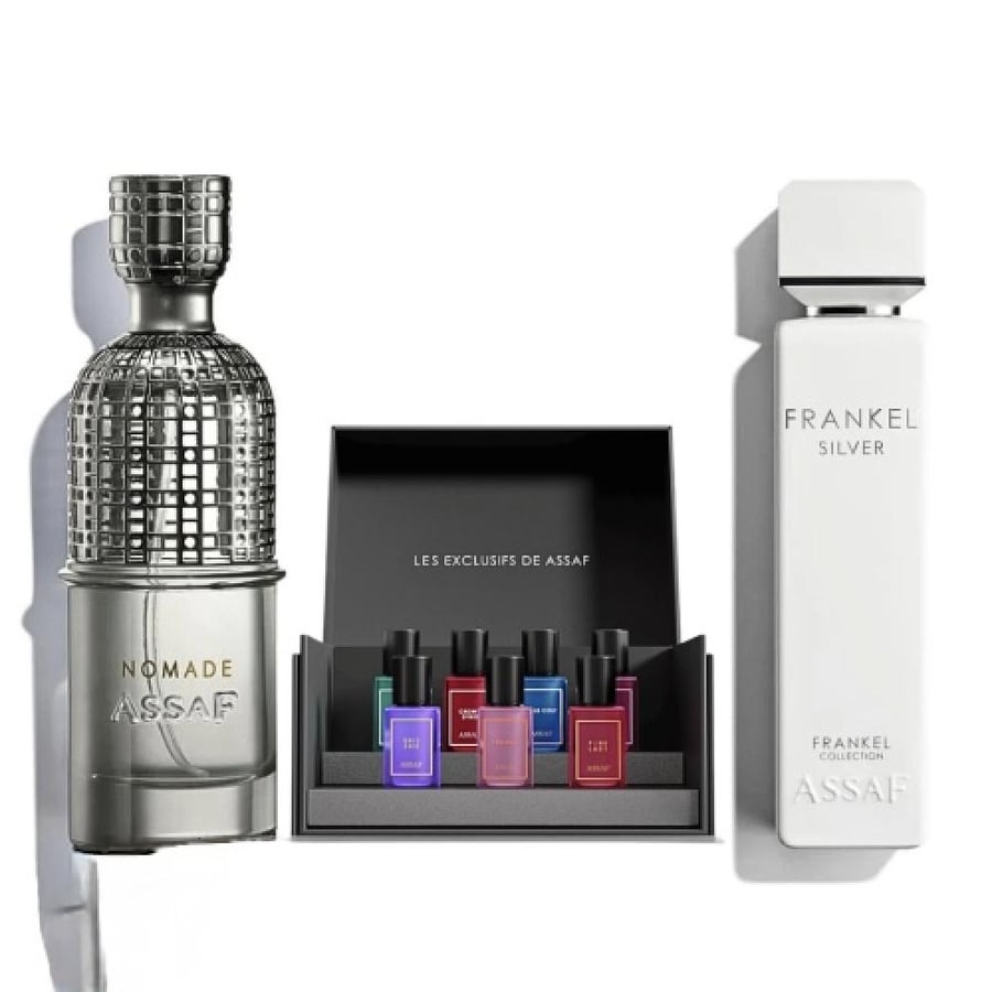 مجموعة عطور عساف فرانكل سيلفر و نوماد