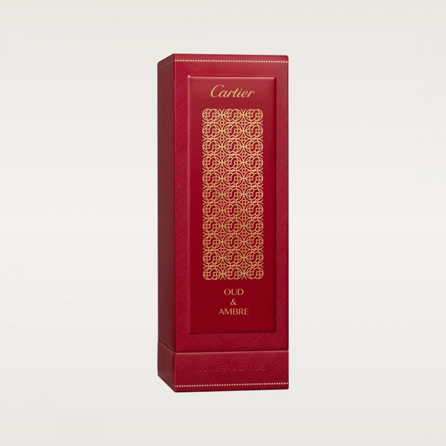 عطر كارتييه عود آند عنبر حصري كارتير بارفيوم 75 مل للنساء