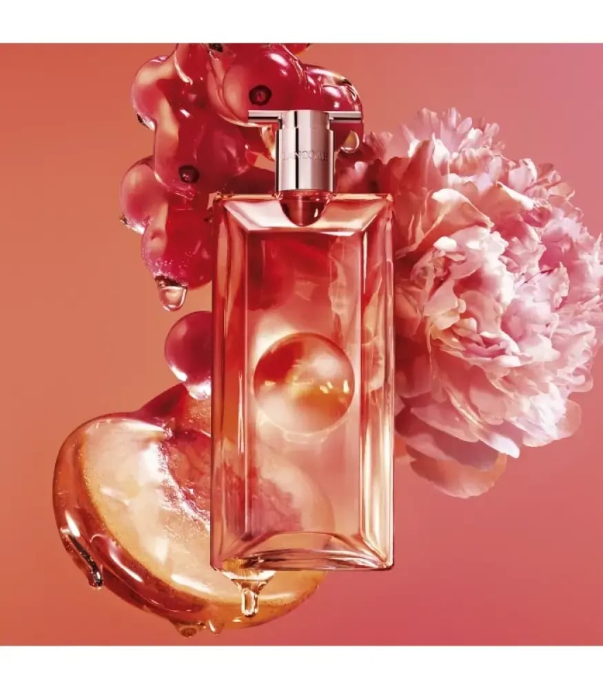 عطر لانكوم ايدول بيتش ان روزز لو بارفيوم فروتي للنساء 50مل