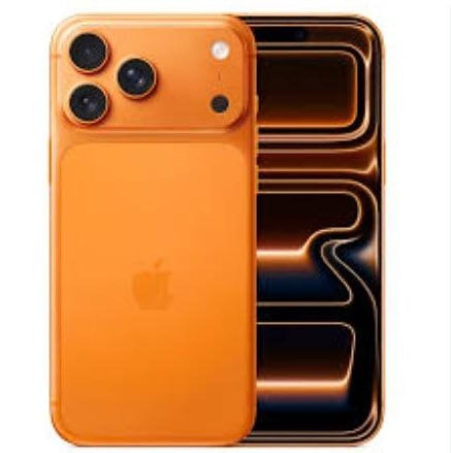 iphone 17 pro max orange