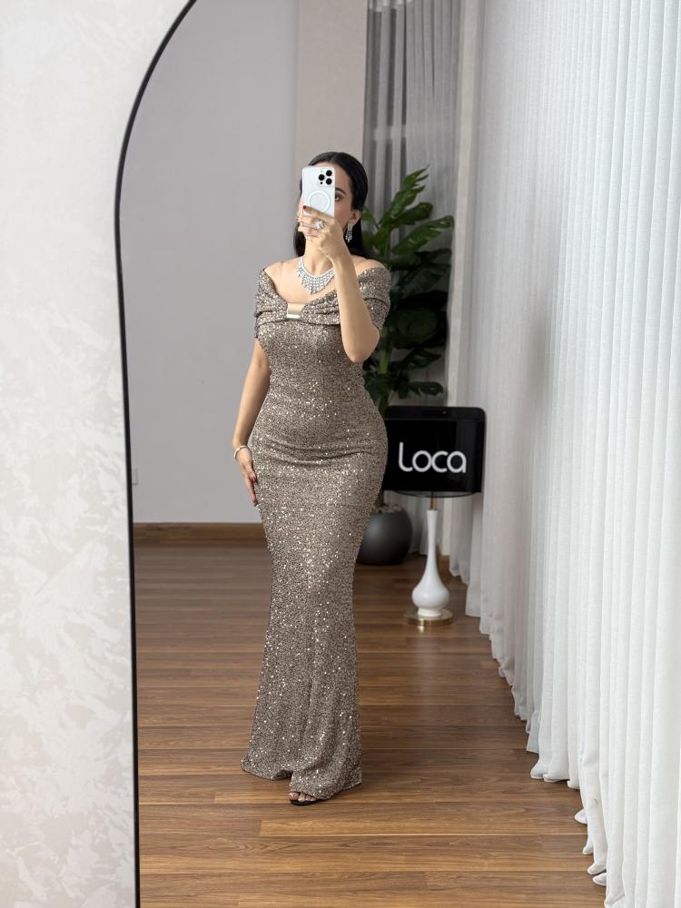 فستان سهره ماسك بتصميم مميز من لوكا فاشن