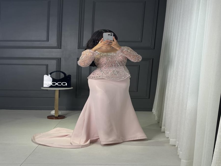 Elegant evening dress from Luca
