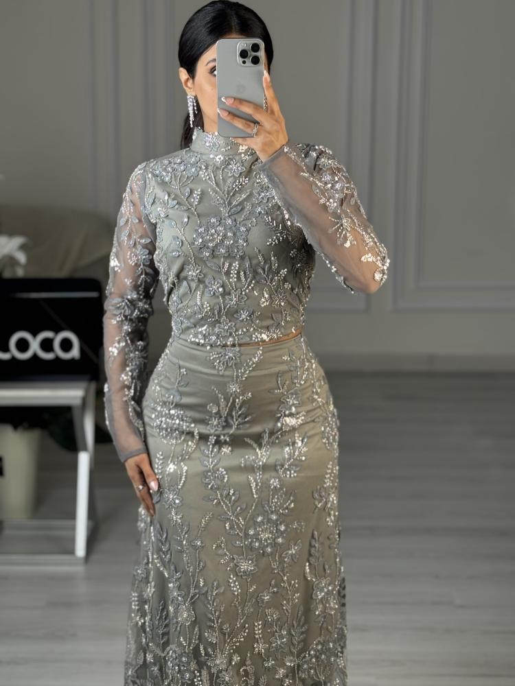 Elegant evening set from Luca