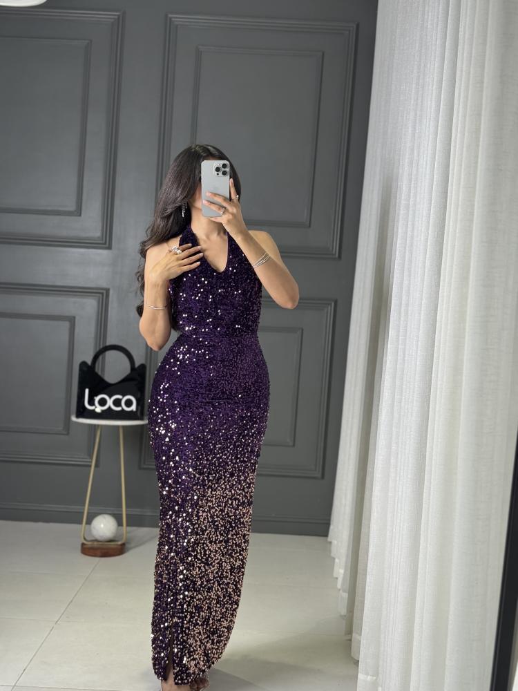 Elegant evening dress from Luca