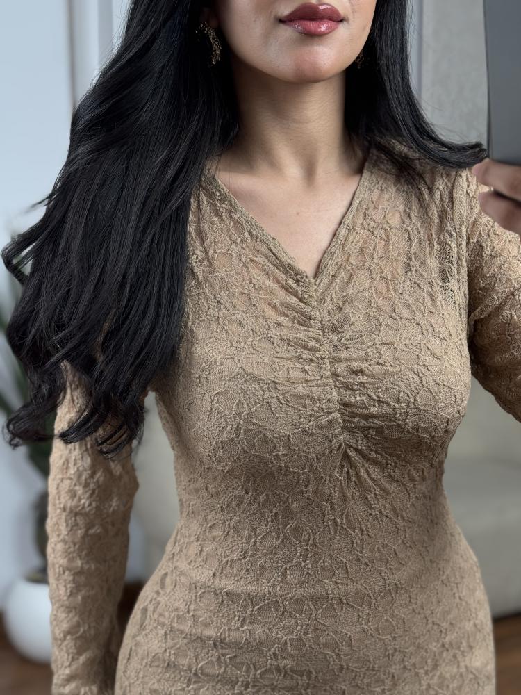 Soft lace dress
