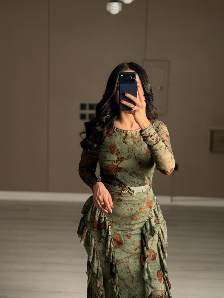 فستان ناعم وراقي