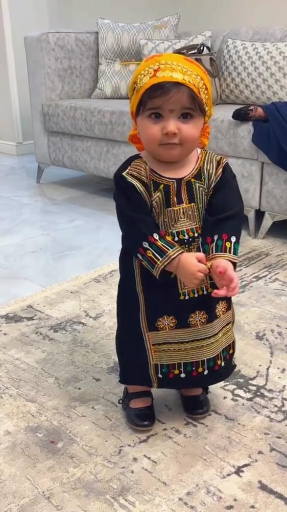 فستان عسيري ليوم التأسيس