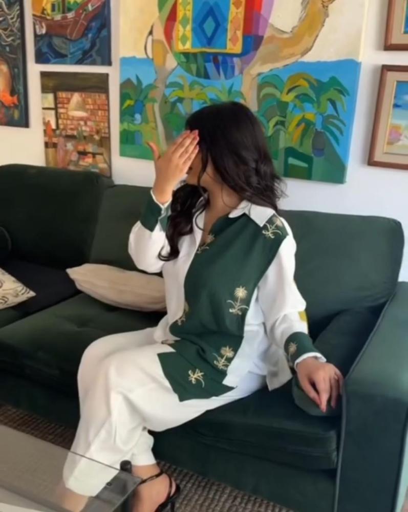 قميص اليوم الوطني سيفين ونخله سعودية