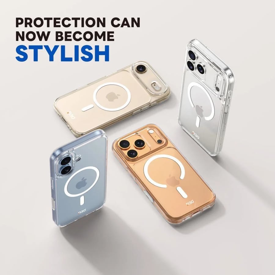 كفر ماج سيف شفاف ايفون 17 اير ARMOR PRO - D3O