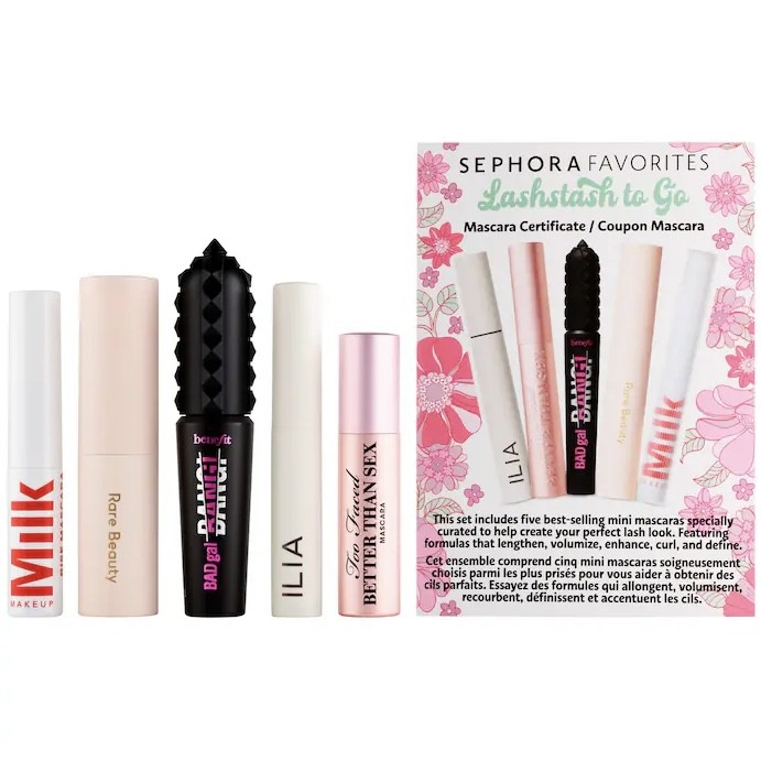 Mini Lashstash To Go Mascara Set With Redeemable Voucher