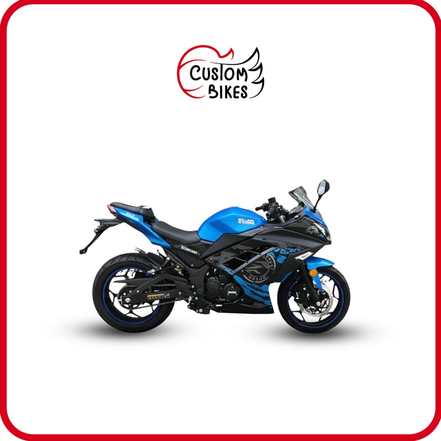 دراجة نارية 250cc موديل 2026 لون ازرق