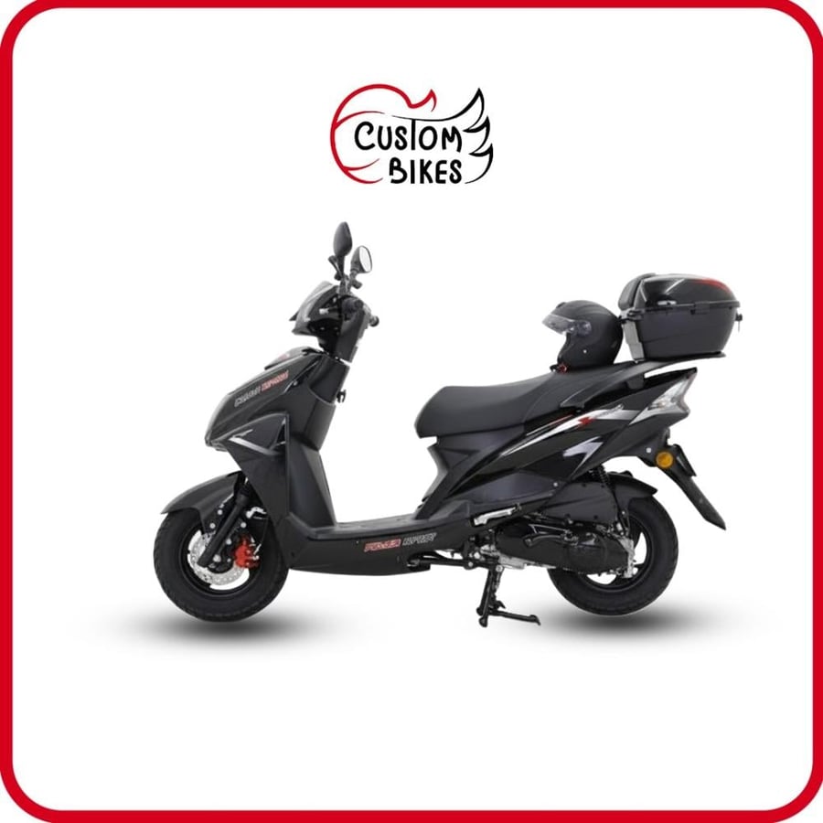 دراجة نارية بطة لون اسود 2026 - CM150