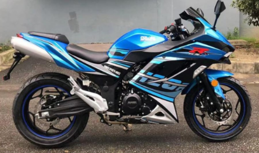 دراجة نارية 400CC من باور سبورت لون أزرق 2026