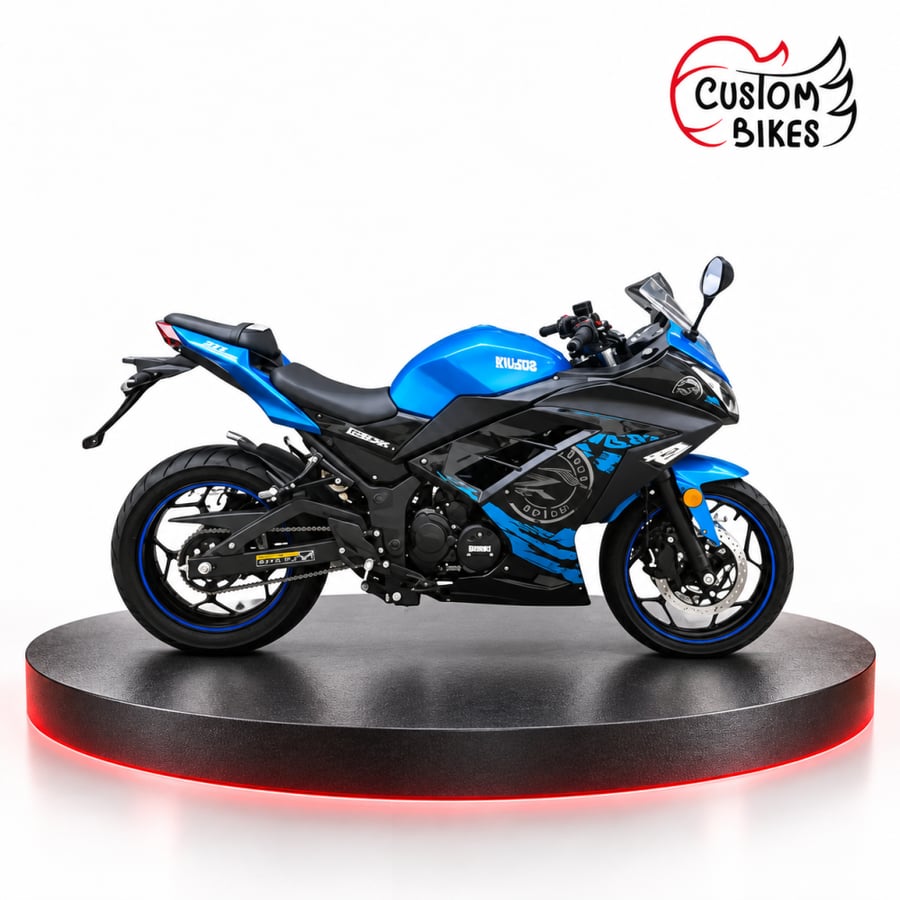 دراجة نارية 250cc موديل 2026 لون ازرق