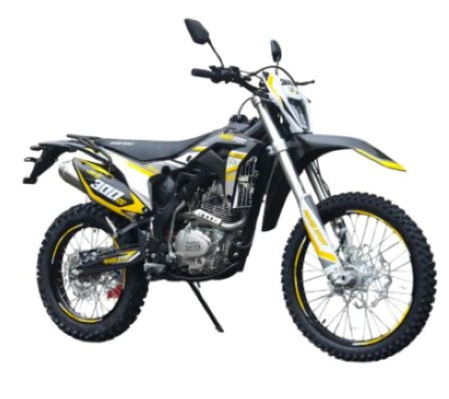 دراجة نارية صحراوي باور سبورت 250cc - لون اصفر