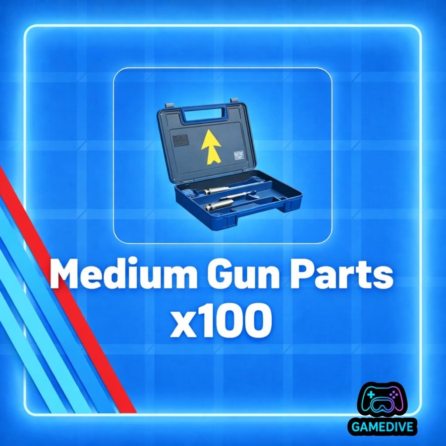 ميديم قن بارتس ١٠٠ حبة |  x100 Medium Gun Parts