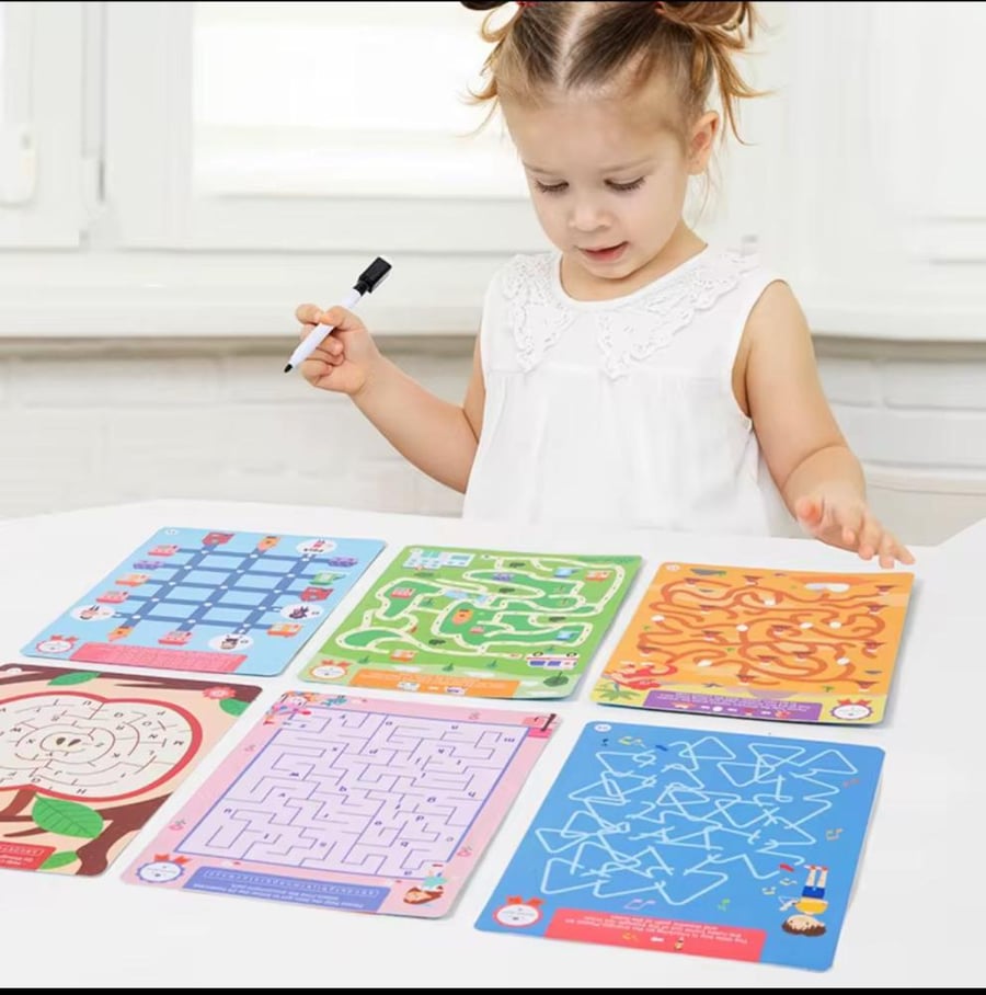 Maze and challenge game