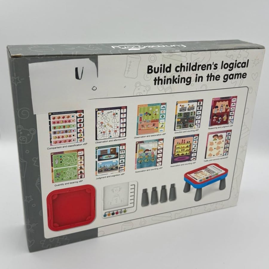 لعبة طاولة التعلم التعليمية (logic thinking table)
