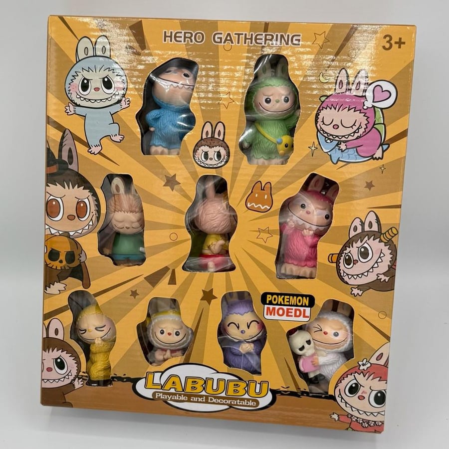 A set of toy figures of LaBobo