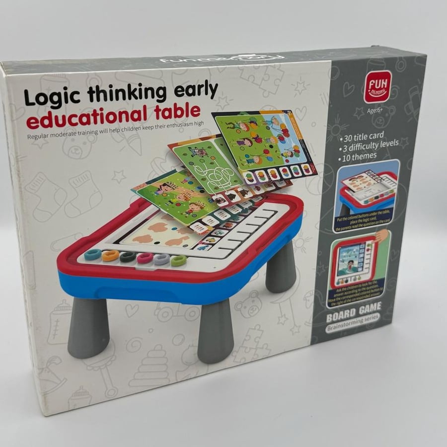 لعبة طاولة التعلم التعليمية (logic thinking table)