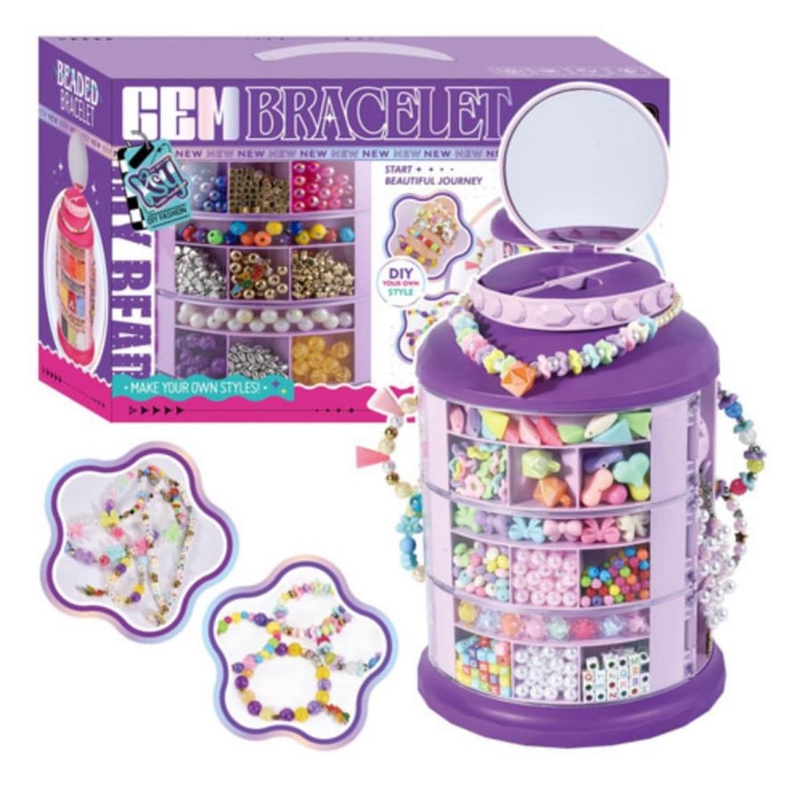 Bracelet and jewelry making kit game