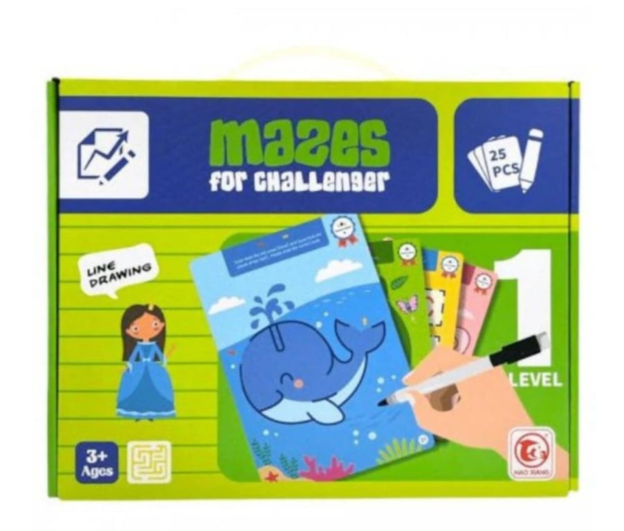 Maze and challenge game
