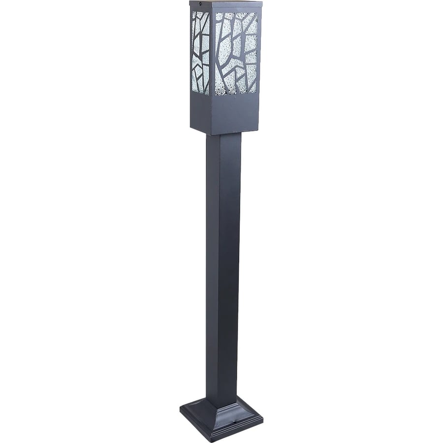 Garden lantern 1 meter outdoor black E27