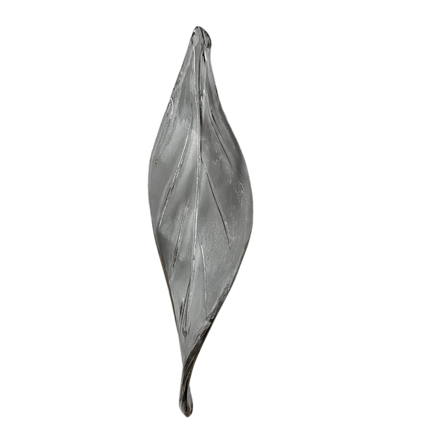 ورق شجر كريستال FALCATE LEAF شفاف + ذهبي