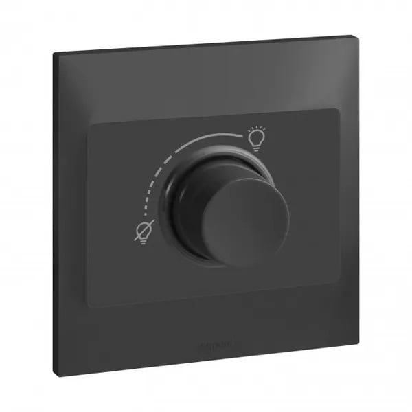 Dimmer switch 300 watt Legrand Blanco S black