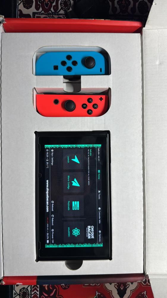 Nintendo Switch Hacked 512 Gb