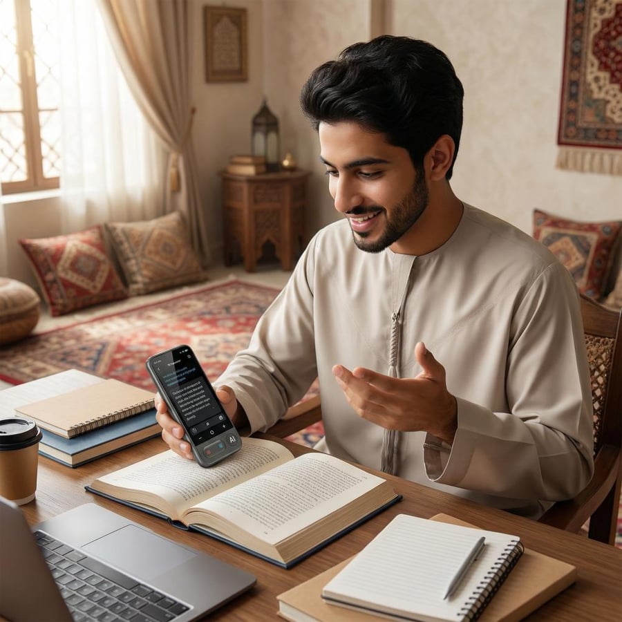 مترجم ذكاء اصطناعي بكاميرا