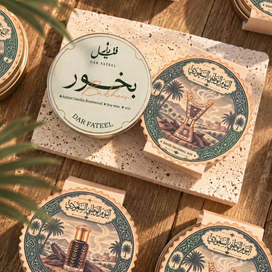 مجموعة اليوم الوطني | 12 شمعة ميني