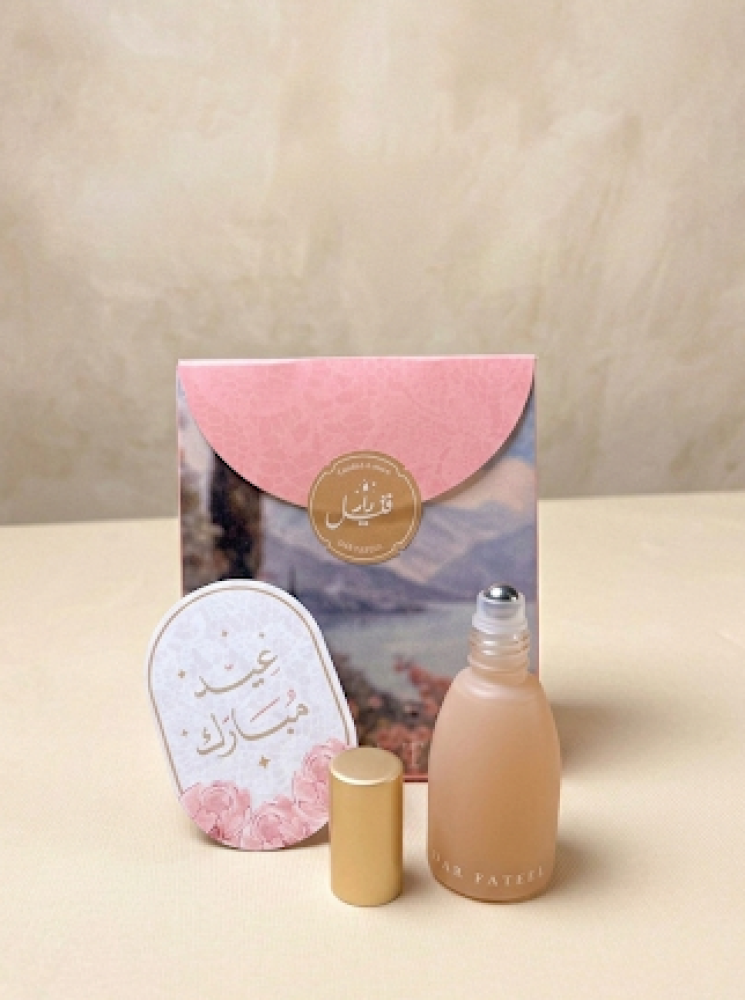 تولة مسك وردي