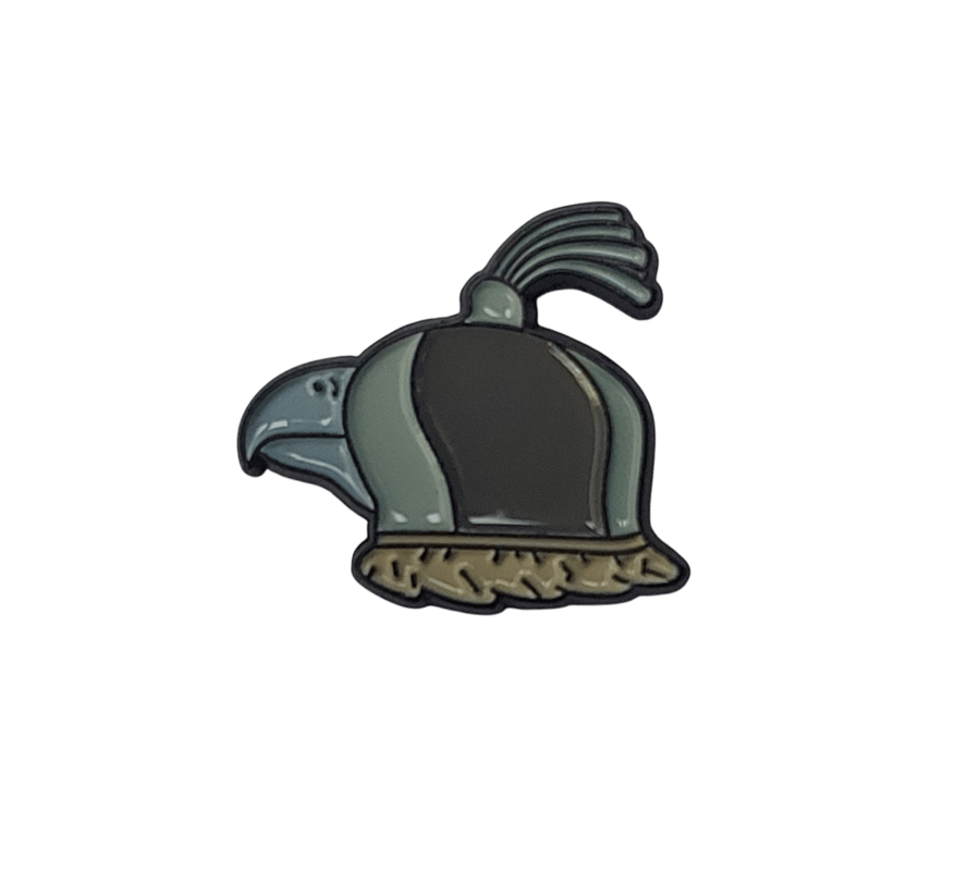The head of the falcon