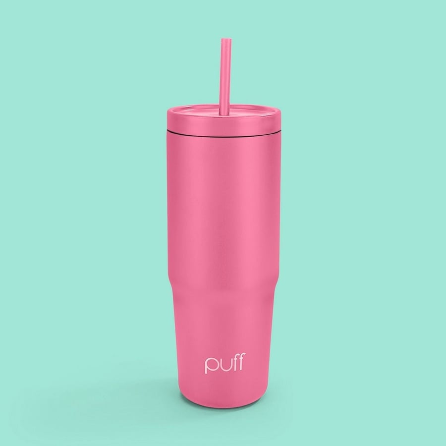 قارورة حافظة قهوة  بف سيبي غو لون بابل غم مطفي  PUFF