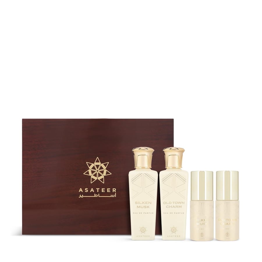 مجموعة يوم الأم 2025 - 4 حبات اساطير للعطور