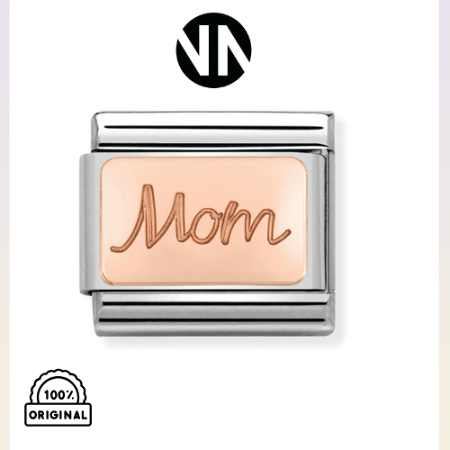 شكل تركيب كلاسك روز قولد زيركونMOM PLATE
