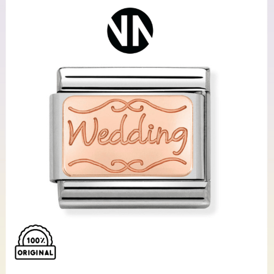 شكل تركيب كلاسك روز قولد زيركون WEDDING PLATE"