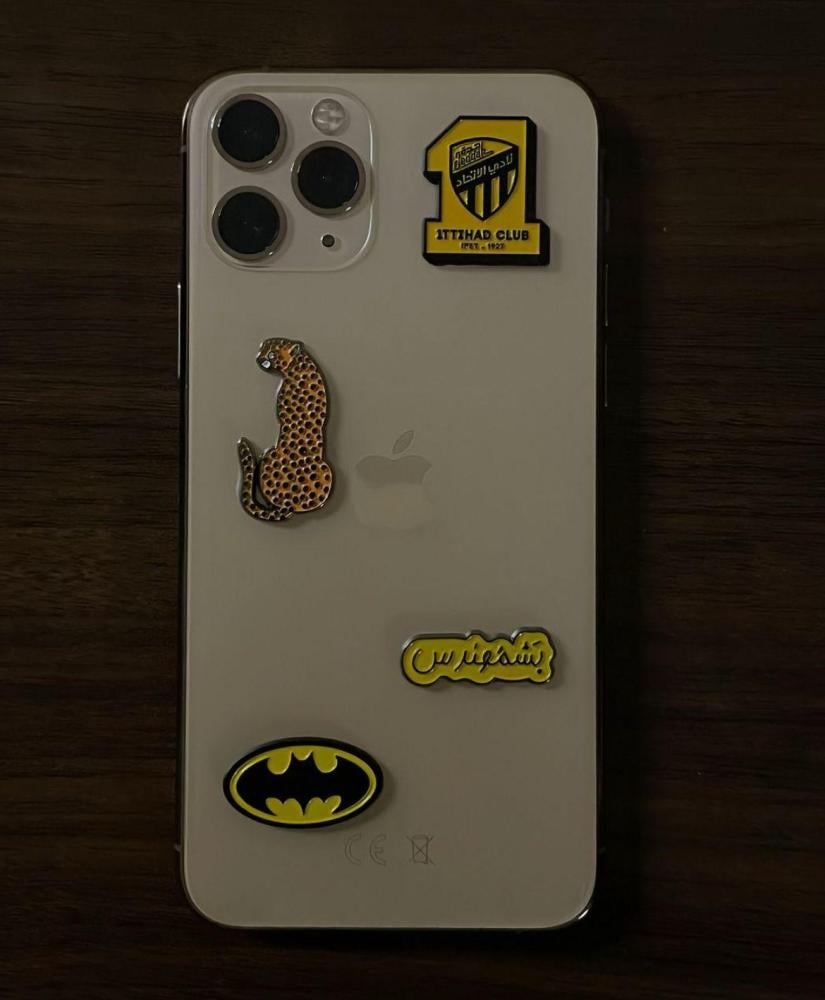 Metallic stickers officer