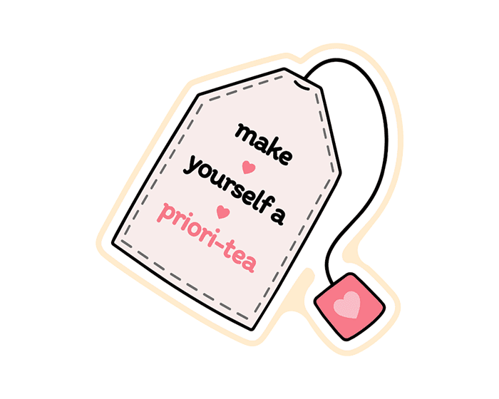 ستيكر TEA