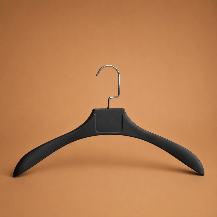 Plastic clothing strap black