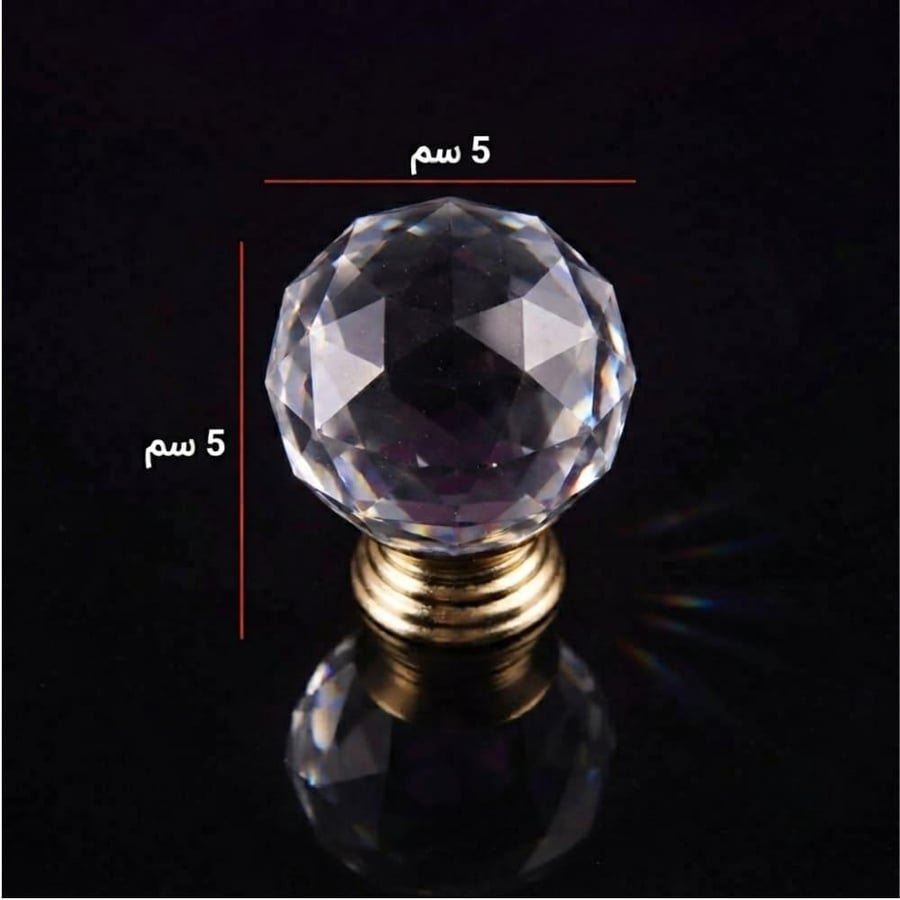 مقابض كريستال فاخرة بلمسة أنيقة