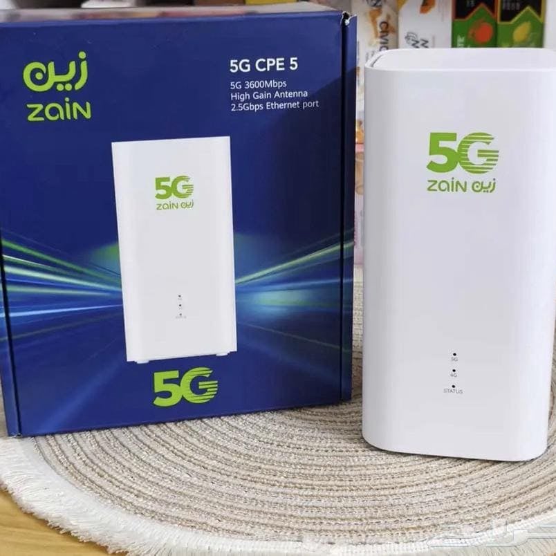 راوتر هواوي 5g نسخة زين جميع الشبكات