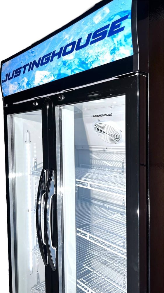 ثلاجة جستنج هاوس عرض بابين 518 لتر موديل JSSW-599