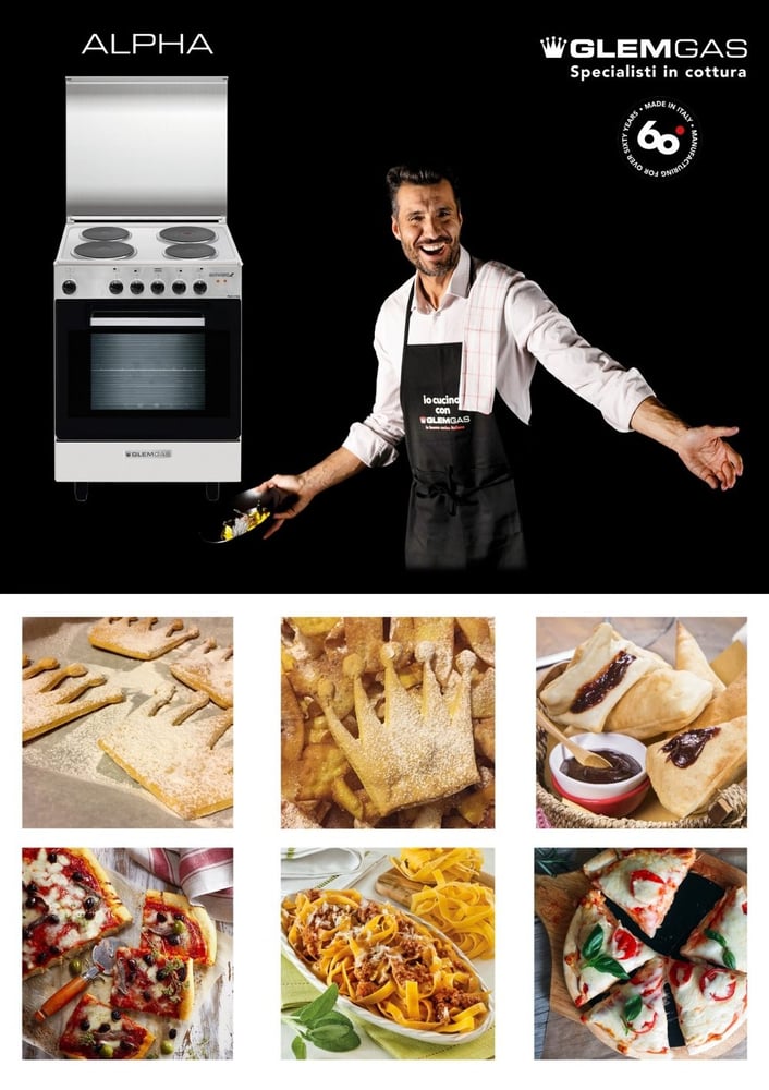 مطبخ جليم غاز (كهرباء) 60*60، 4 شعلات ـ أستيل